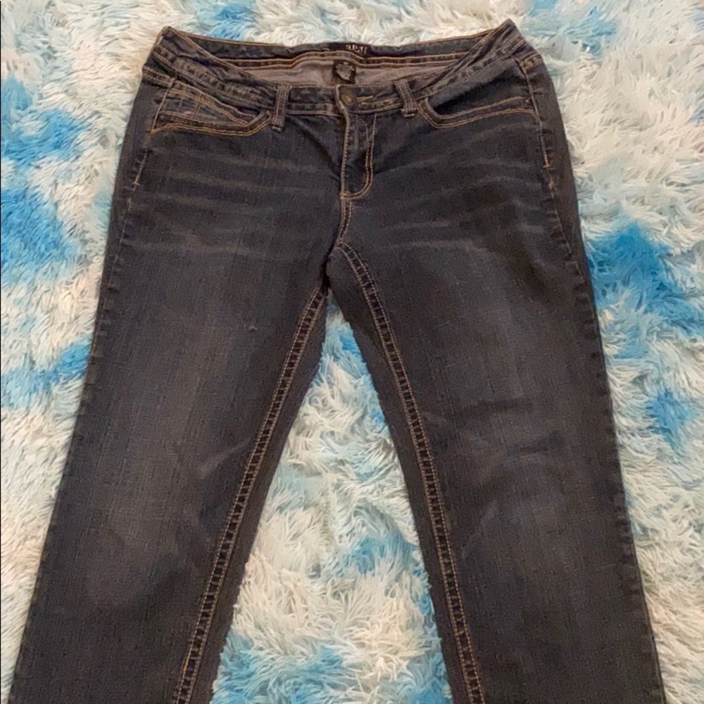 straight leg jeans